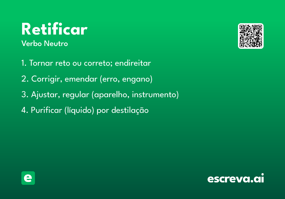 retificar