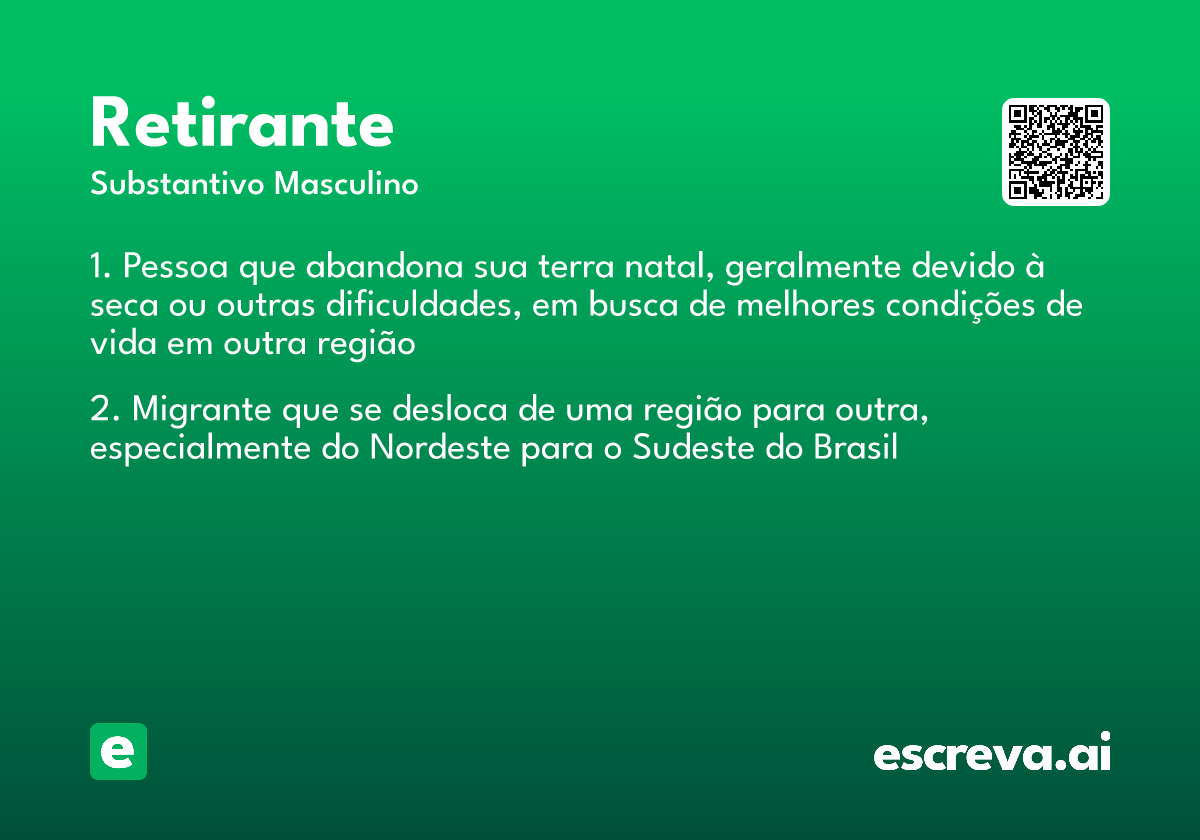 retirante