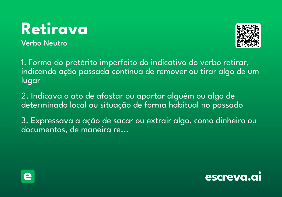 retirava