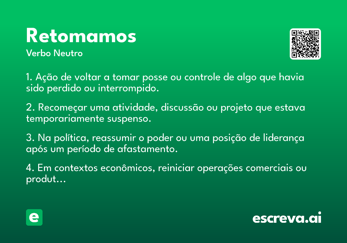 retomamos