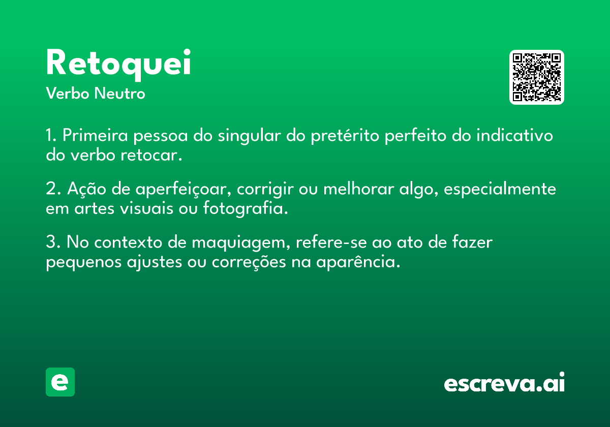 retoquei
