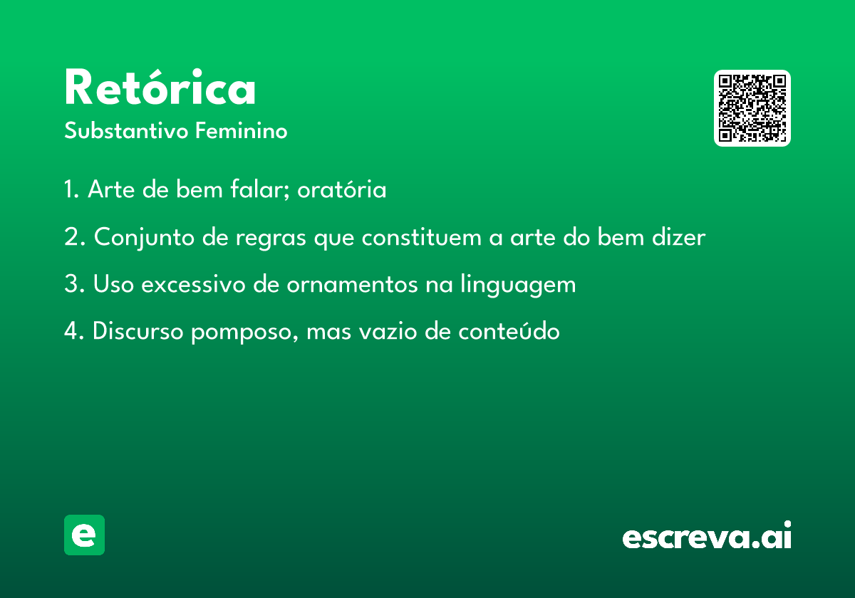 retórica