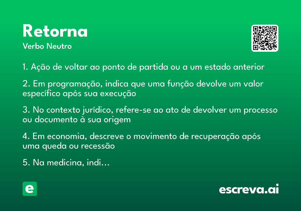 retorna