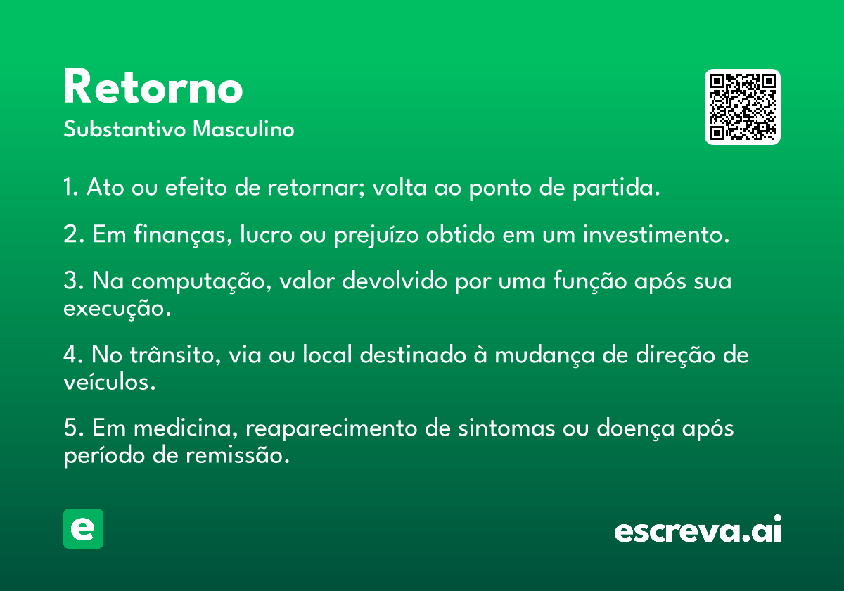 retorno