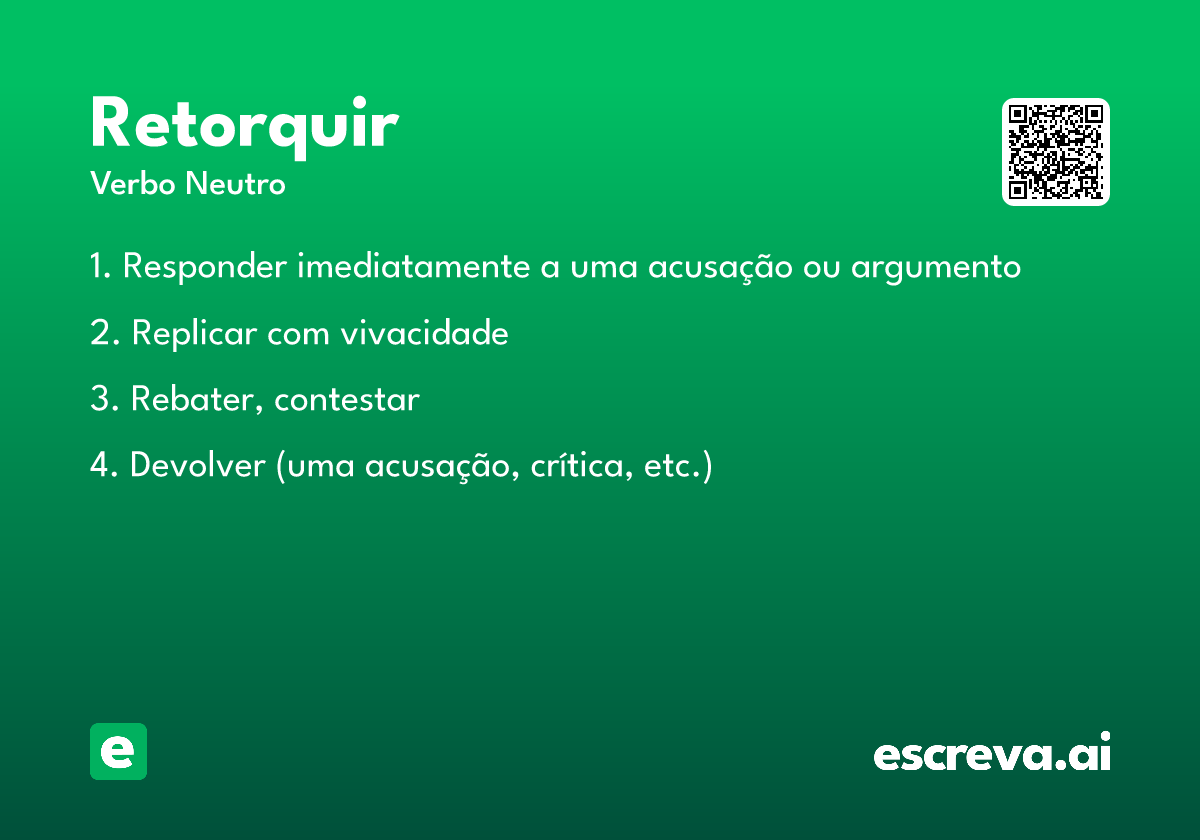 retorquir