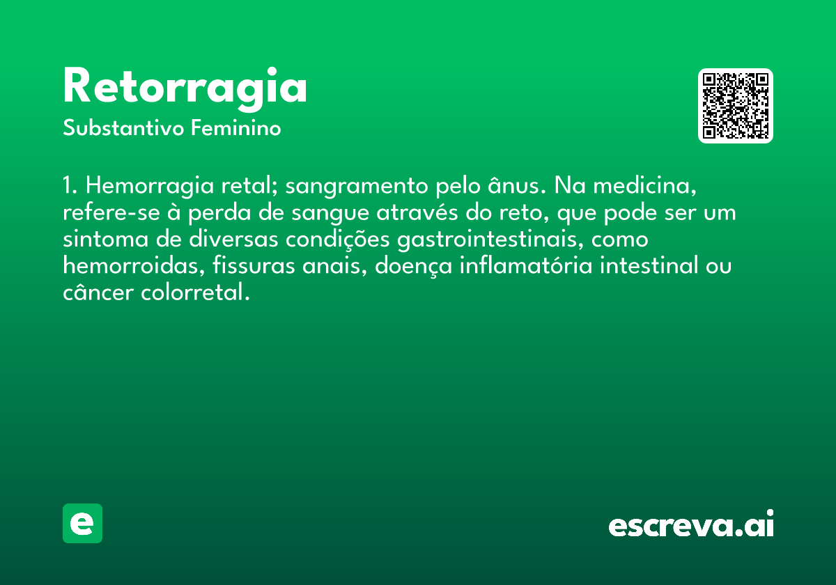 retorragia