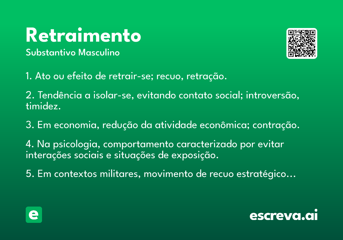 retraimento