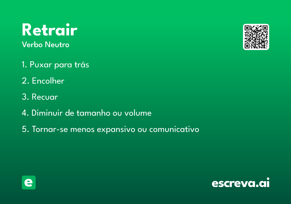 retrair