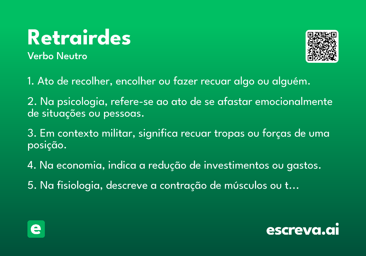 retrairdes