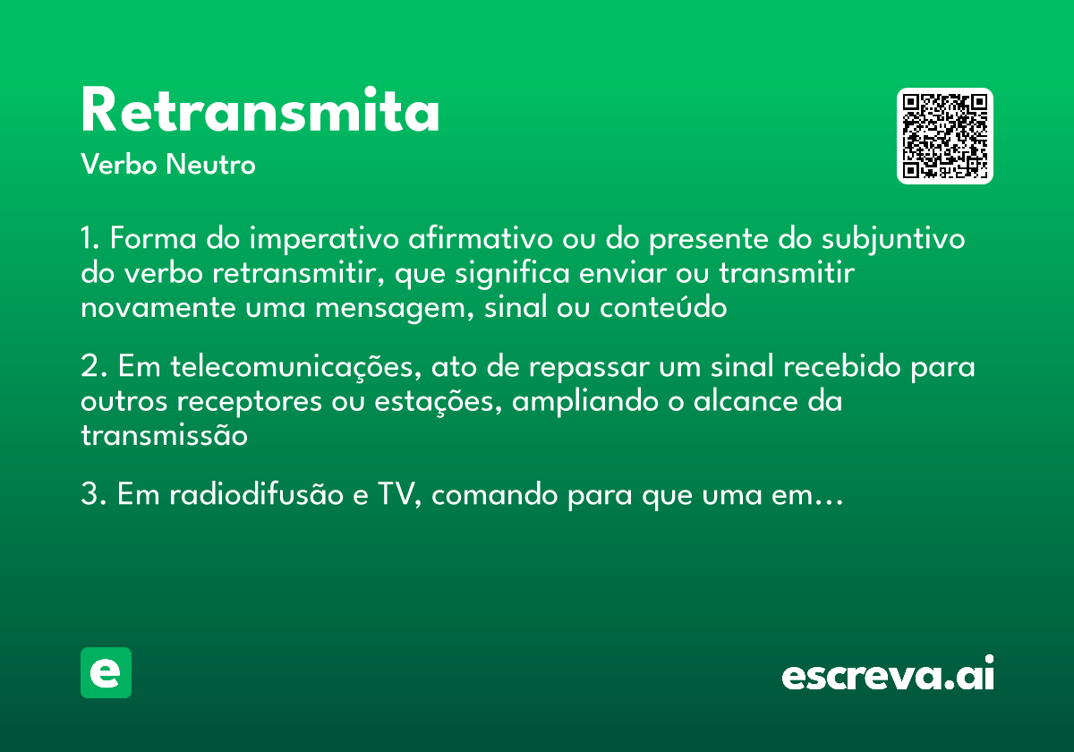 retransmita