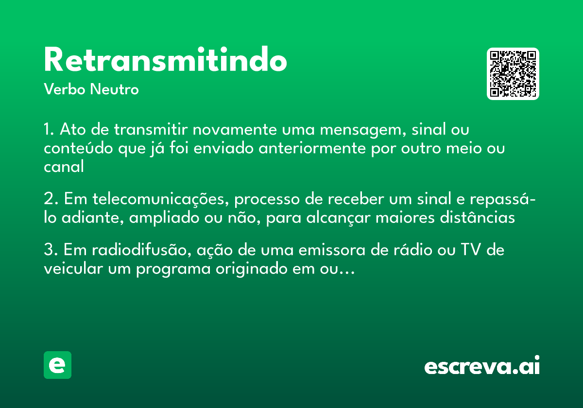 retransmitindo