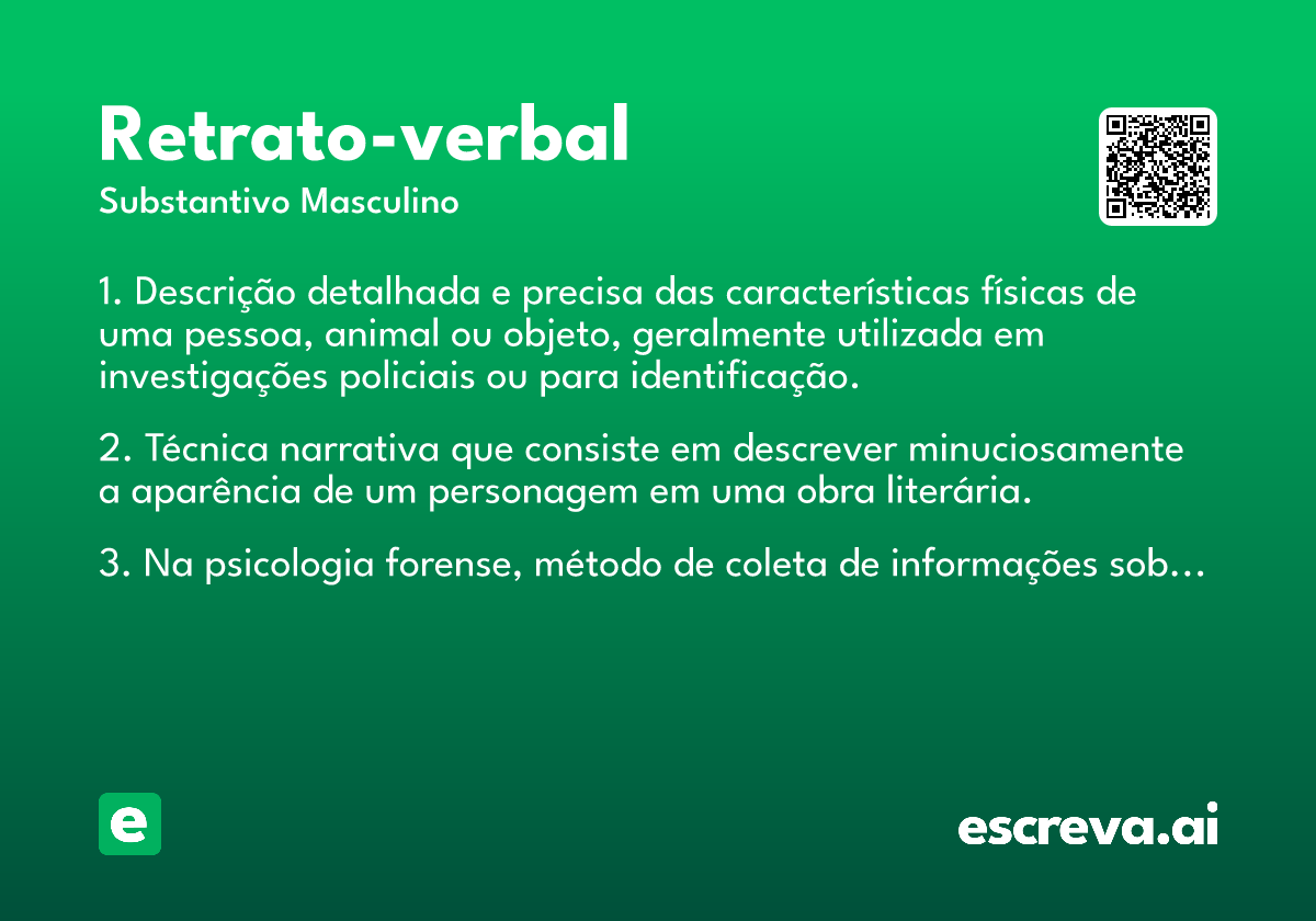 retrato-verbal