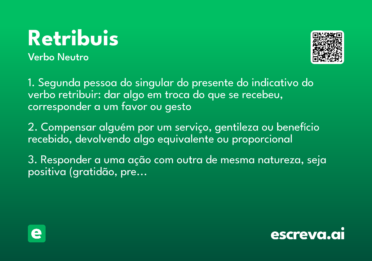 retribuis