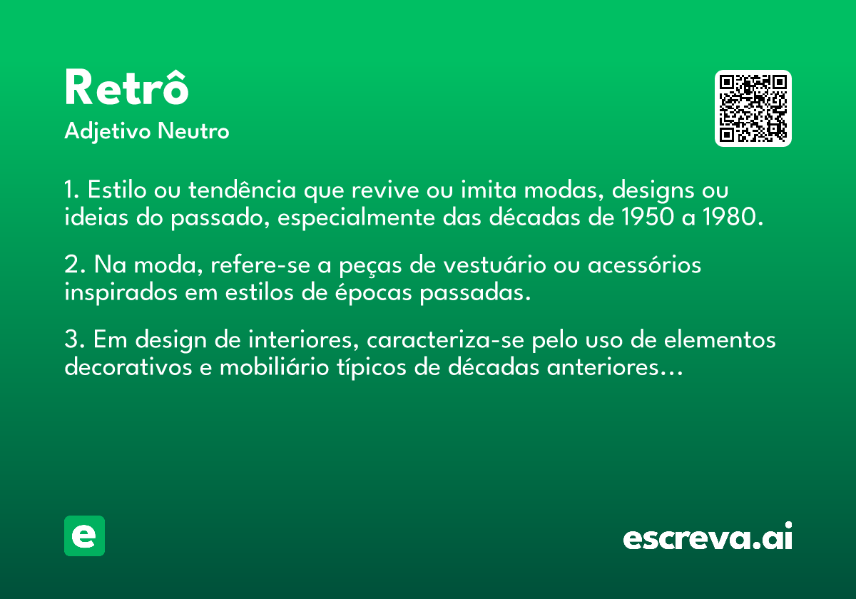 retrô