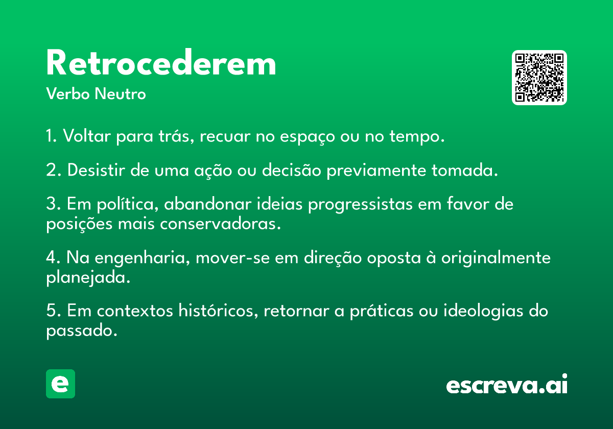 retrocederem