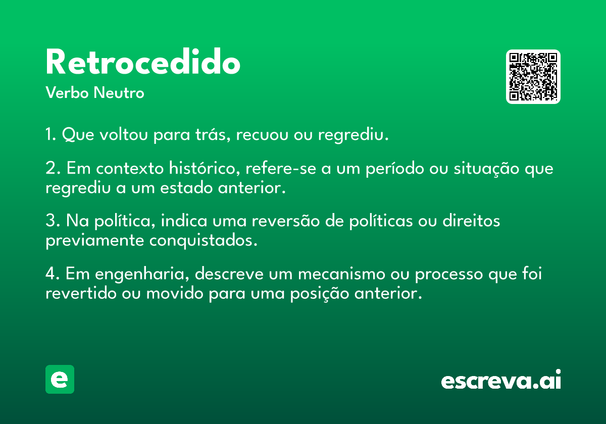 retrocedido