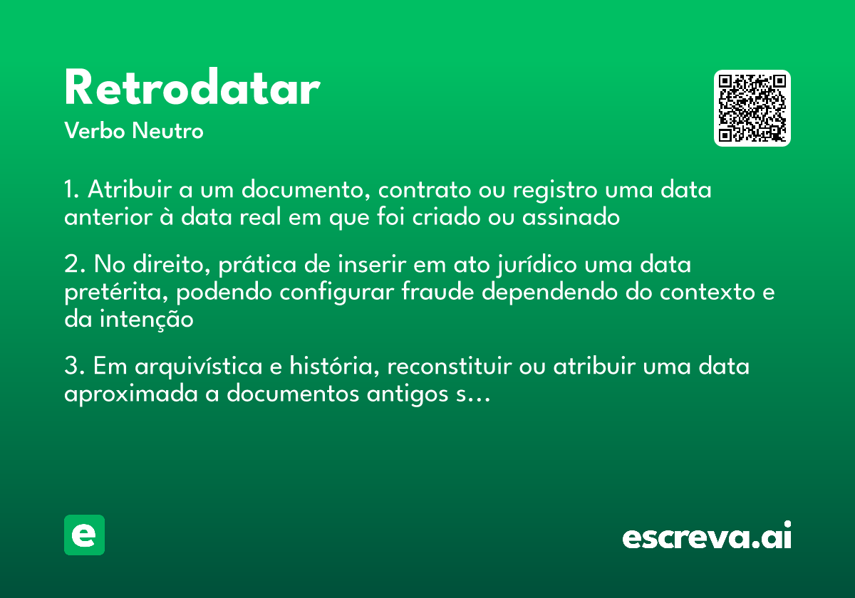 retrodatar