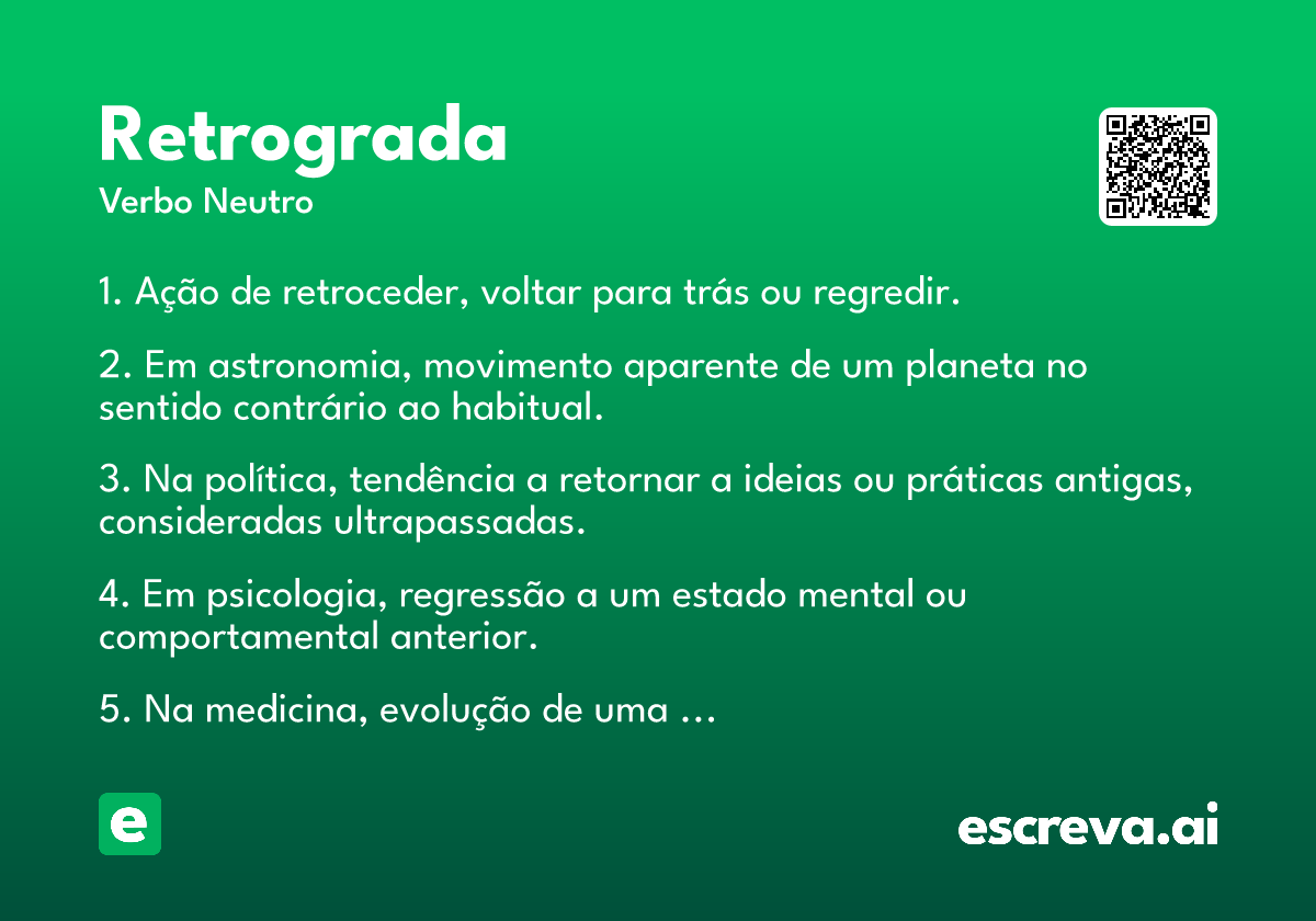 retrograda