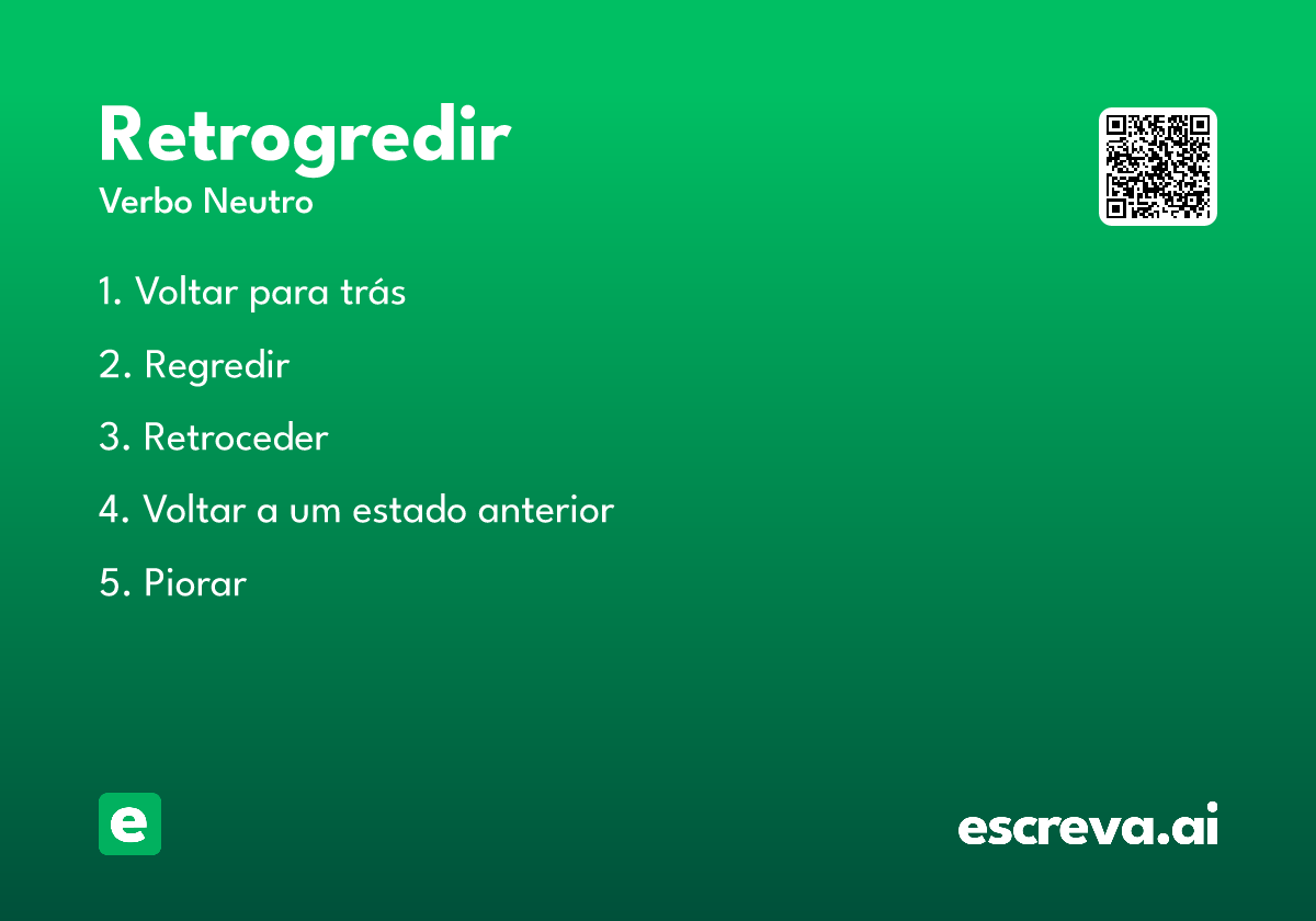 retrogredir