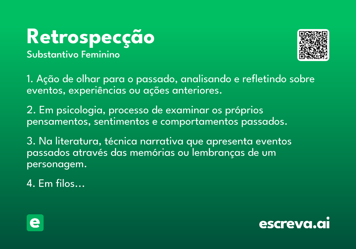retrospecção