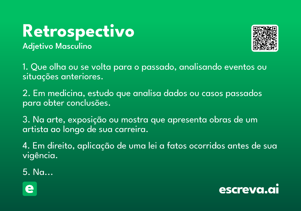 retrospectivo