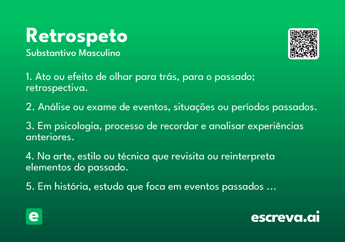retrospeto
