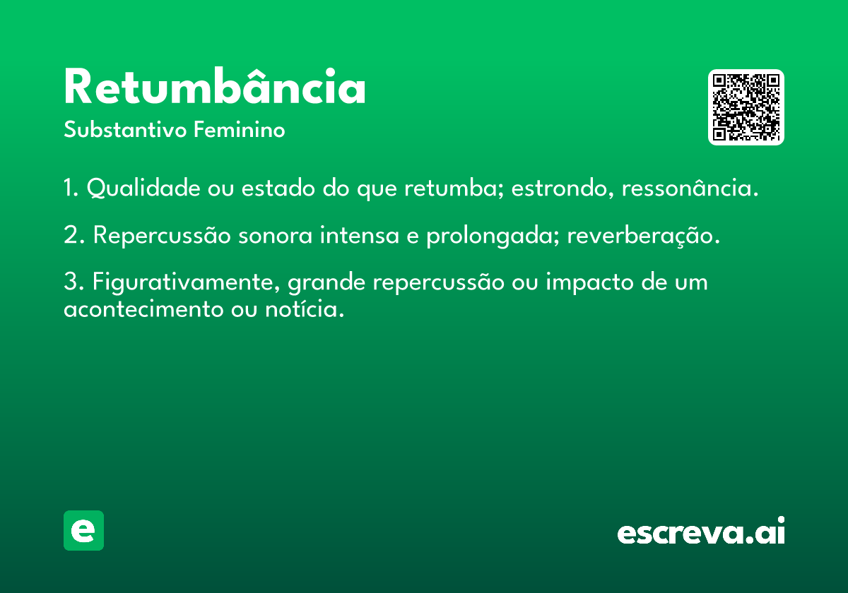 retumbância