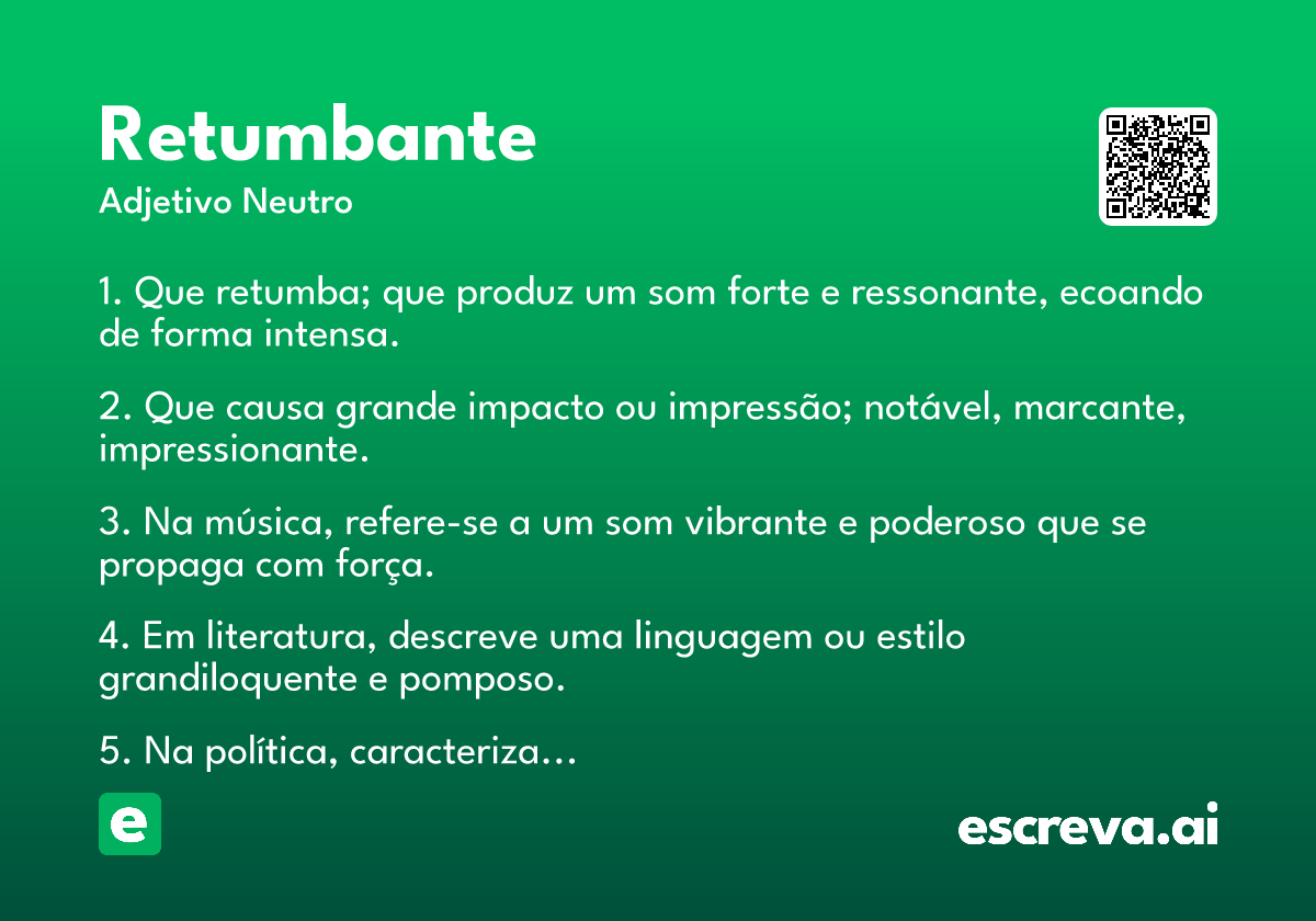 retumbante
