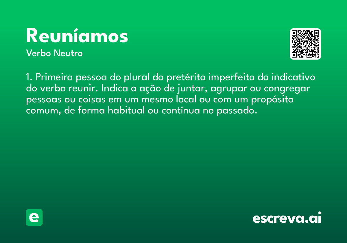 reuníamos
