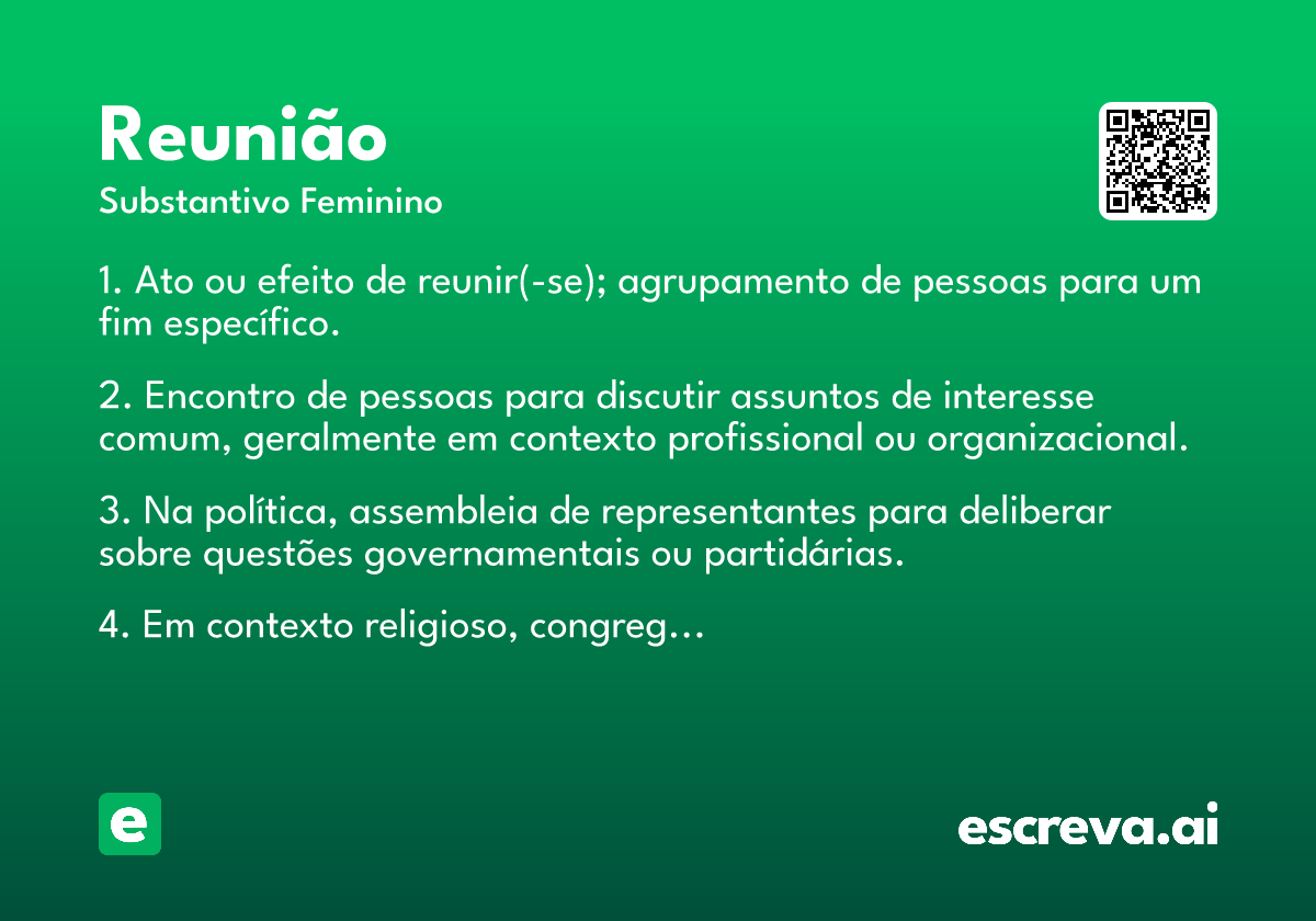 reunião