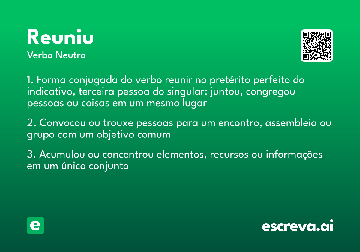 reuniu