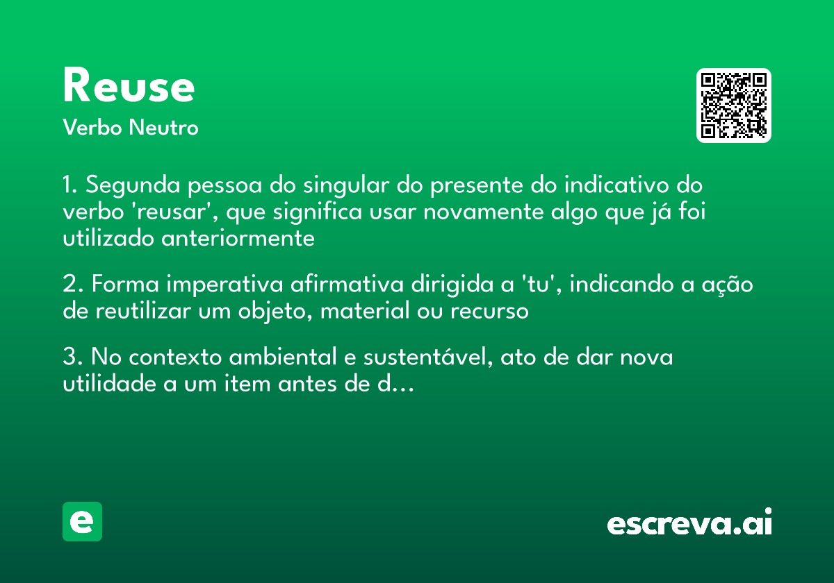 reuse