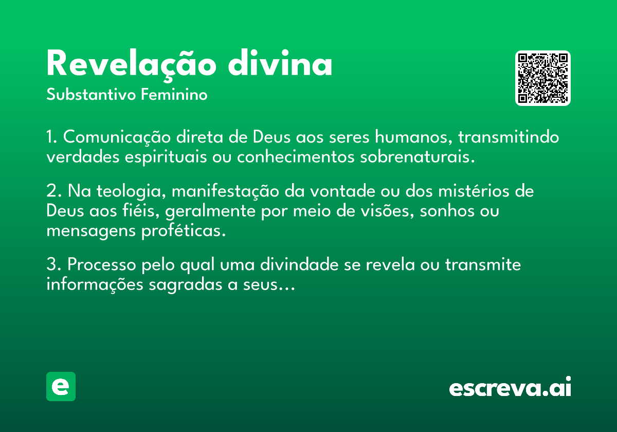 revelação divina