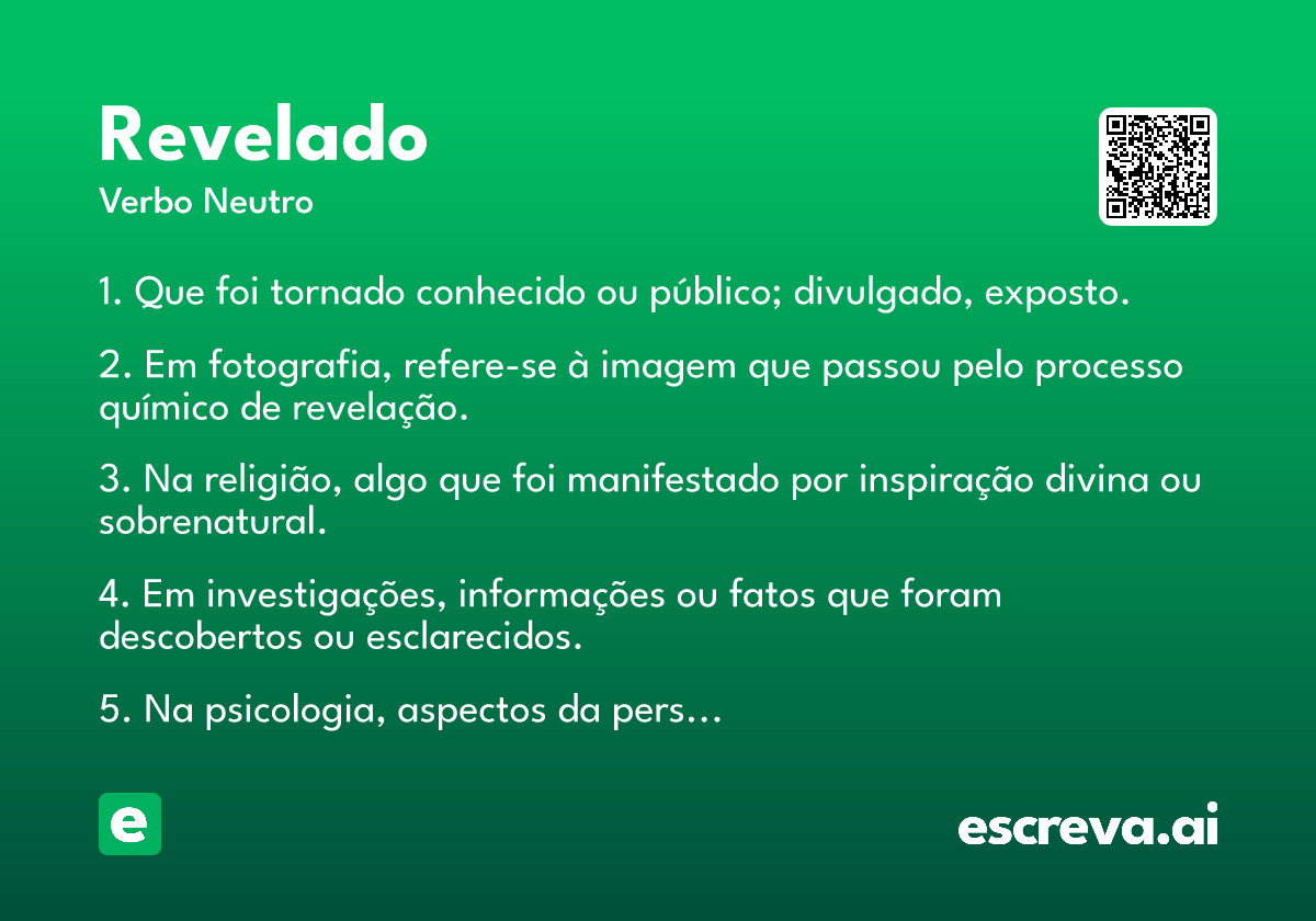 revelado