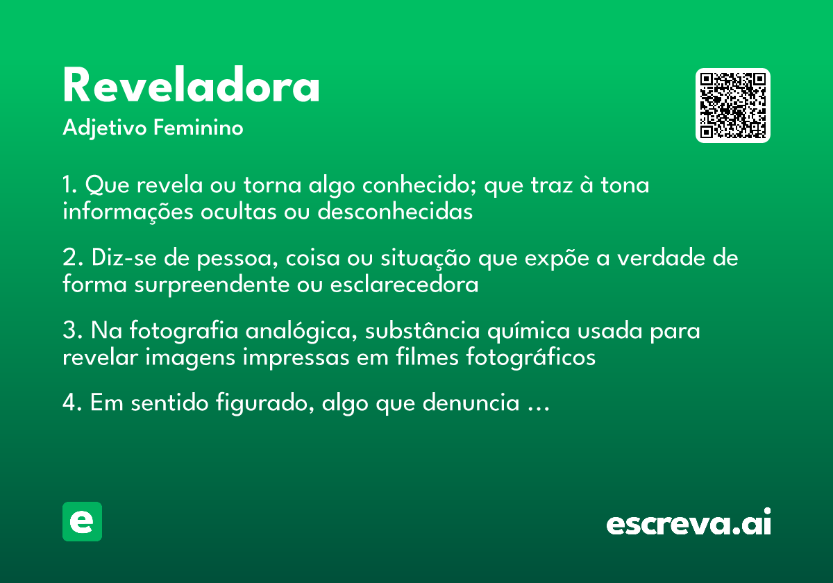reveladora