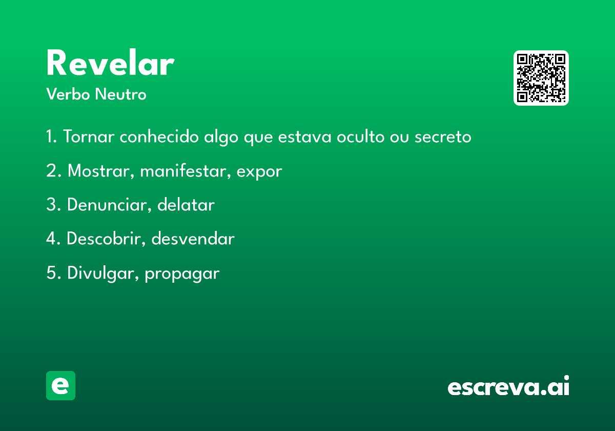 revelar