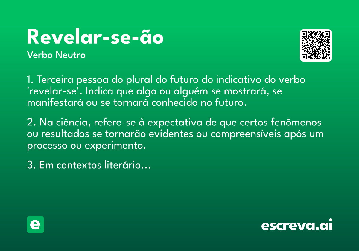 revelar-se-ão