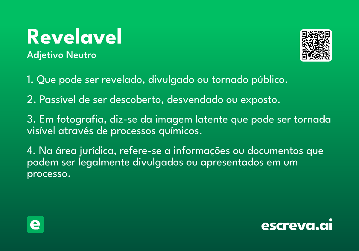 revelavel