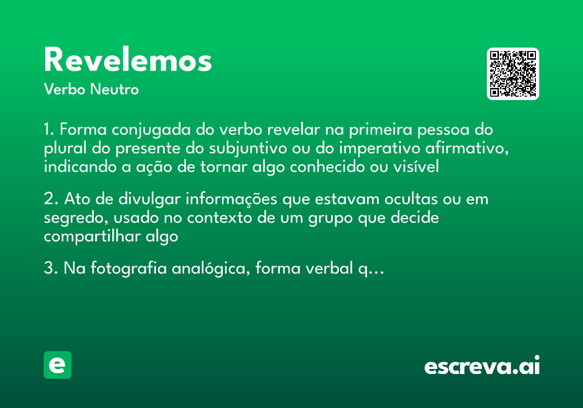 revelemos