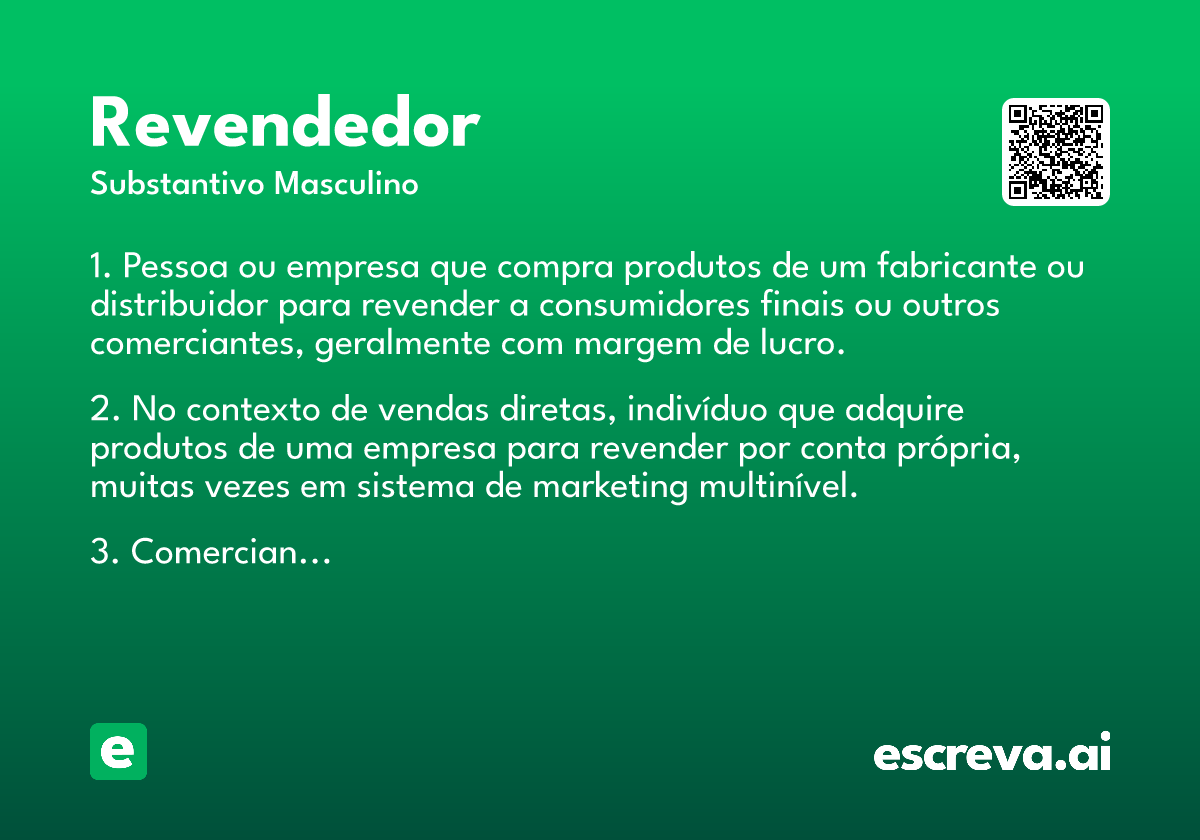 revendedor