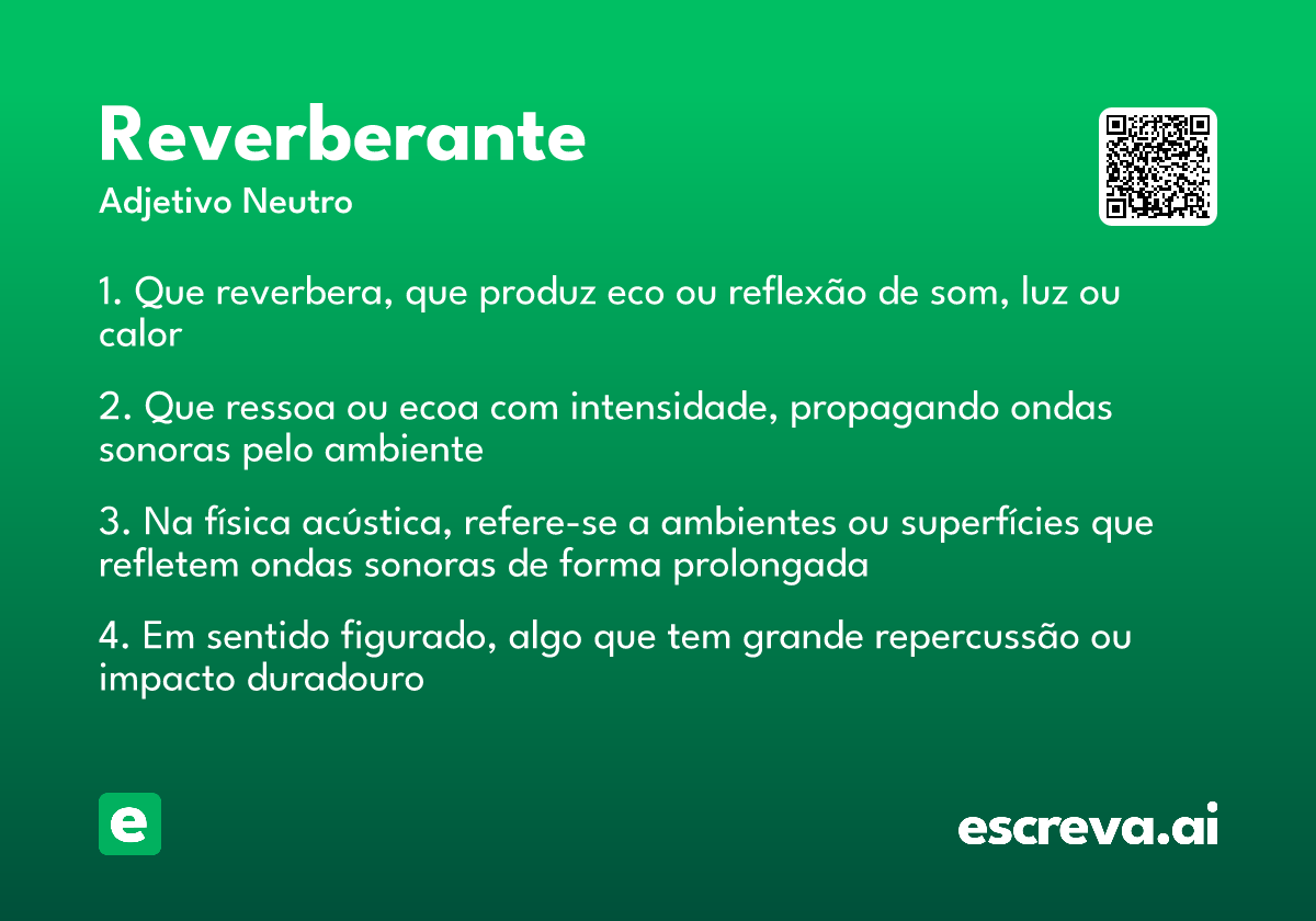 reverberante