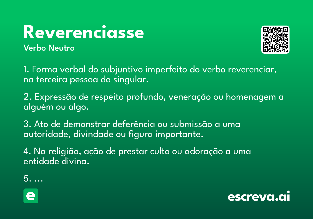 reverenciasse