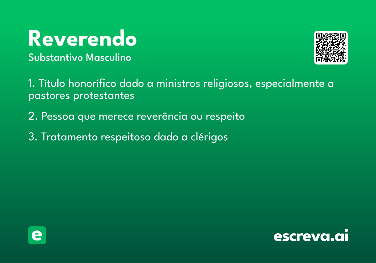 reverendo