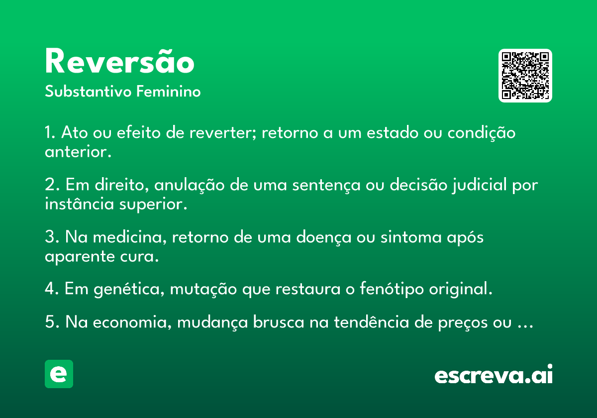 reversão