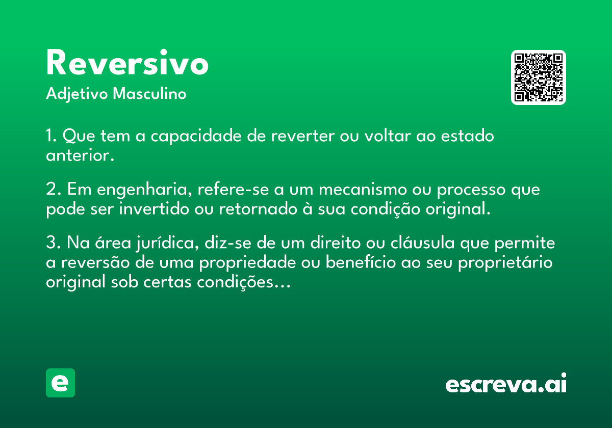 reversivo
