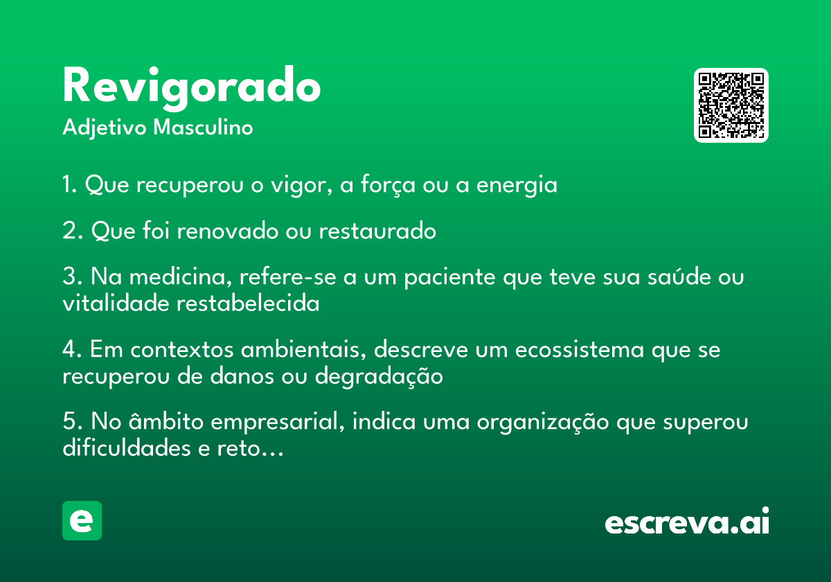 revigorado