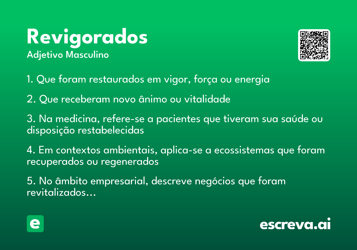 revigorados