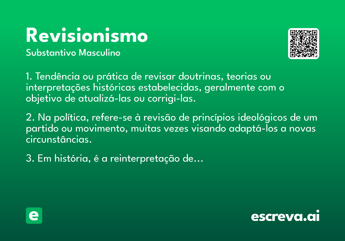 revisionismo