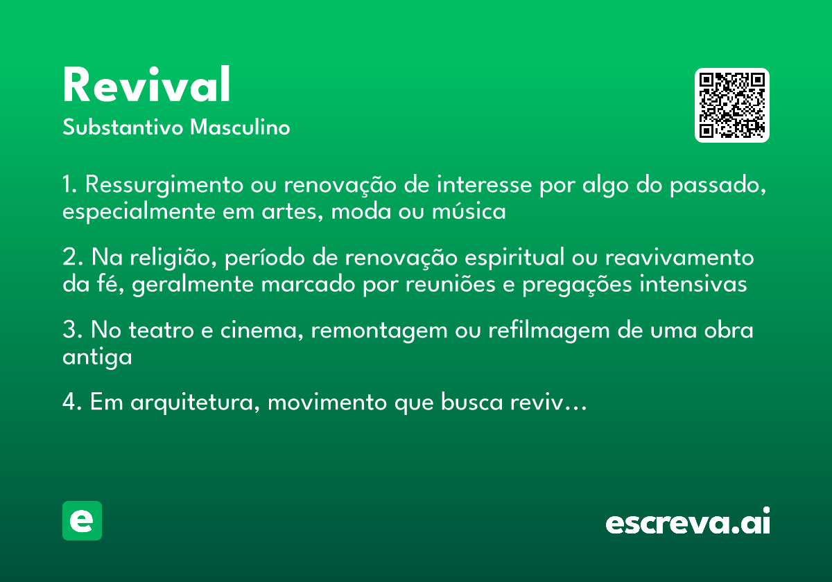revival