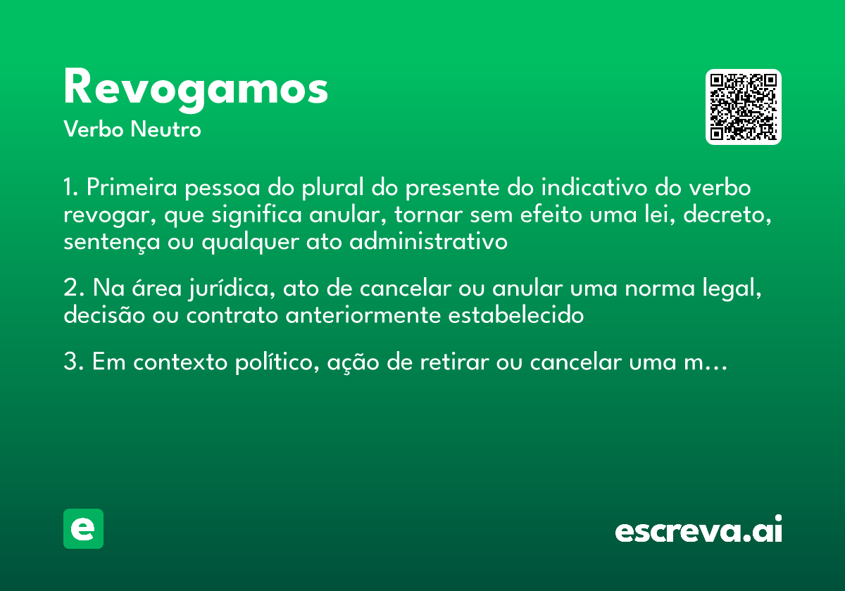 revogamos